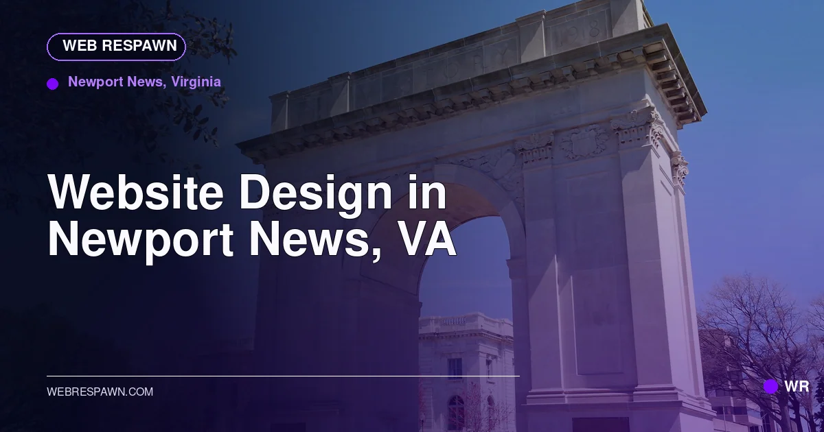 Web Respawn sharing image for /locations/virginia/best-website-design-in-newport-news-va