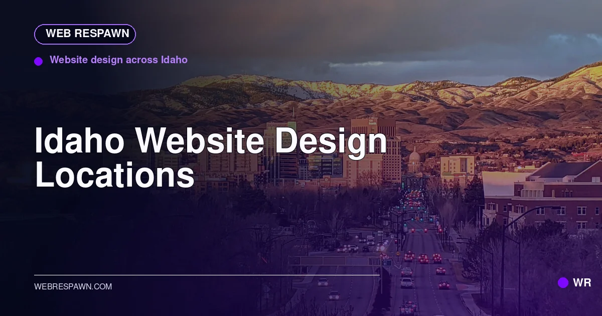Web Respawn sharing image for /locations/idaho/website-design