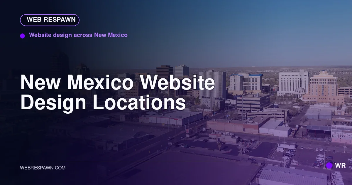 Web Respawn sharing image for /locations/new-mexico/website-design