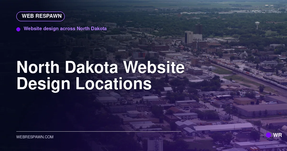 Web Respawn sharing image for /locations/north-dakota/website-design