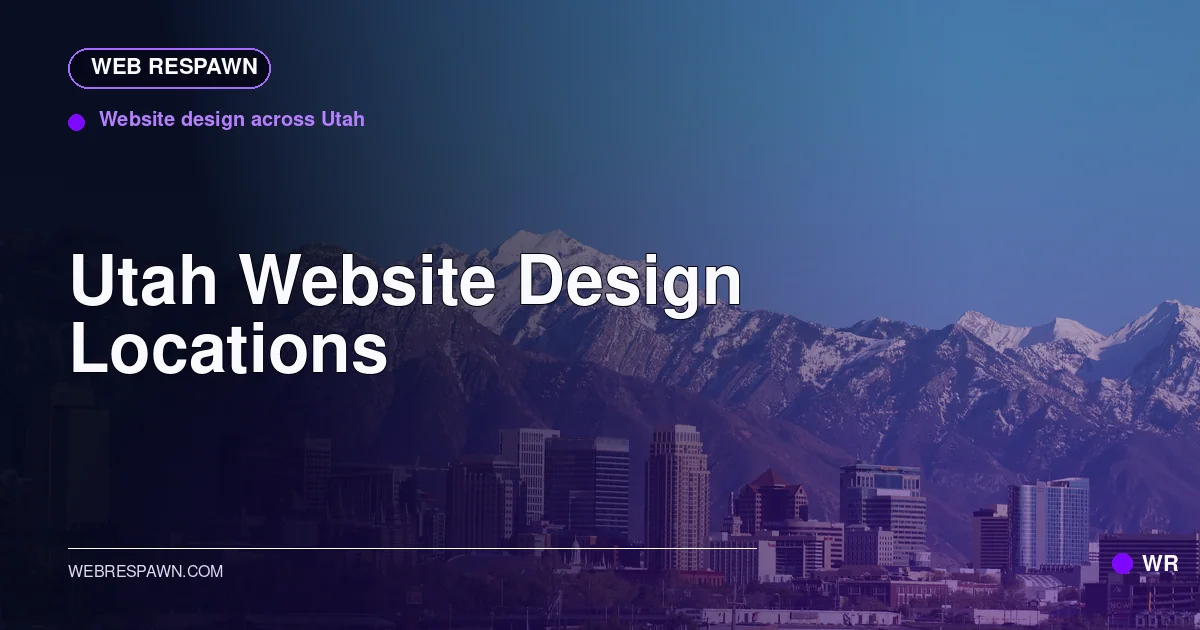 Web Respawn sharing image for /locations/utah/website-design