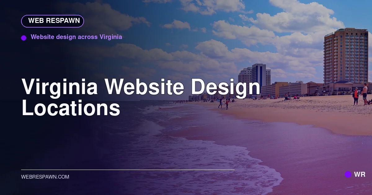 Web Respawn sharing image for /locations/virginia/website-design
