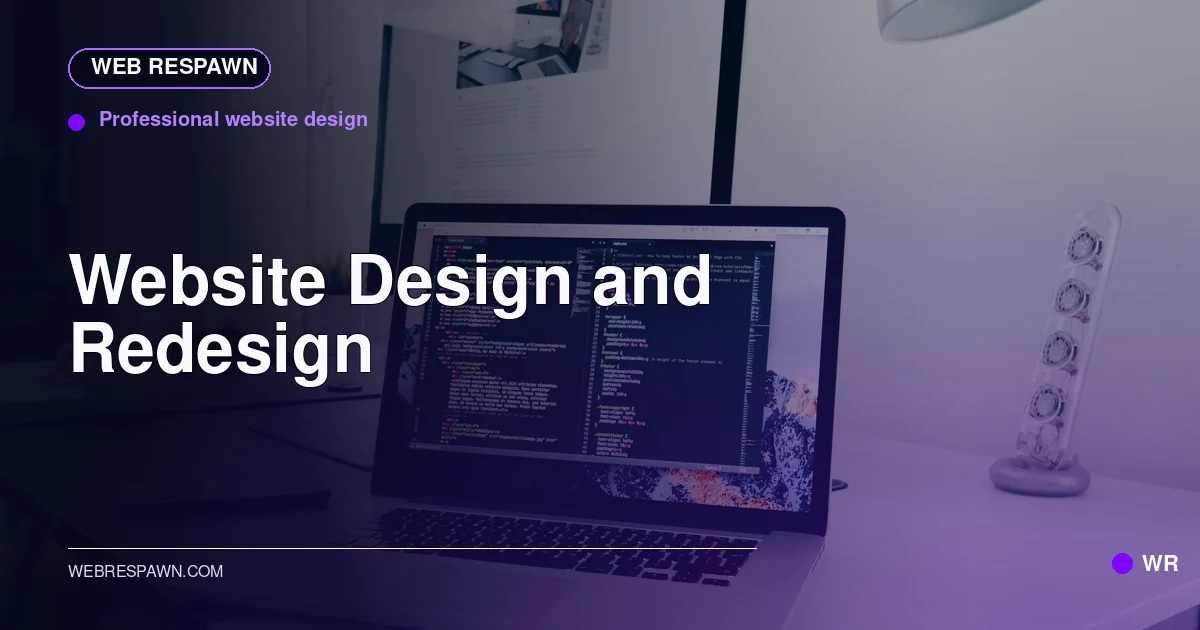 Web Respawn sharing image for /services/website-design
