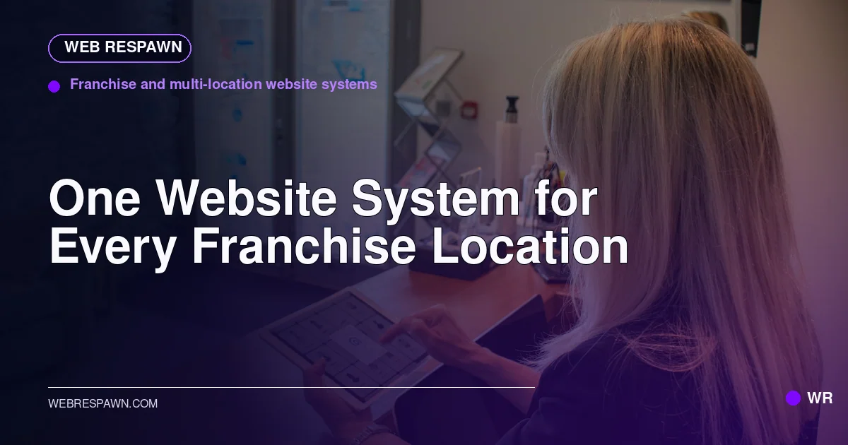 Web Respawn sharing image for /solutions/multi-location-franchise-website-design